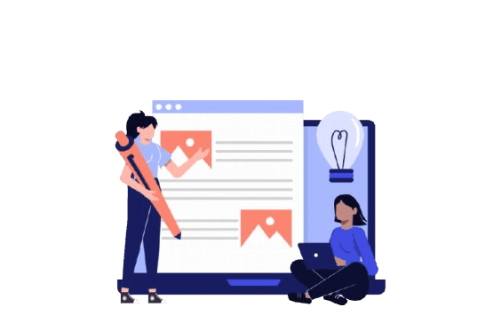 Student at laptop learning finance